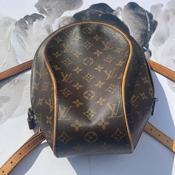 LOUIS VUITTON Monogram Ellipse Sac A Dos Shoulder Bag backpack - Picture 4 of 11